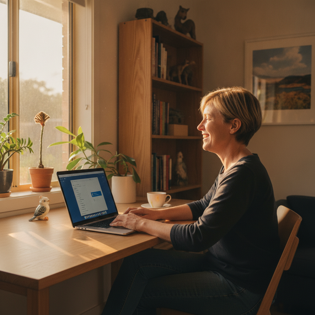 Laptop and desktop cleaning in Whitebridge (2290) — an at-home owner pleased their computer runs cool and quiet again