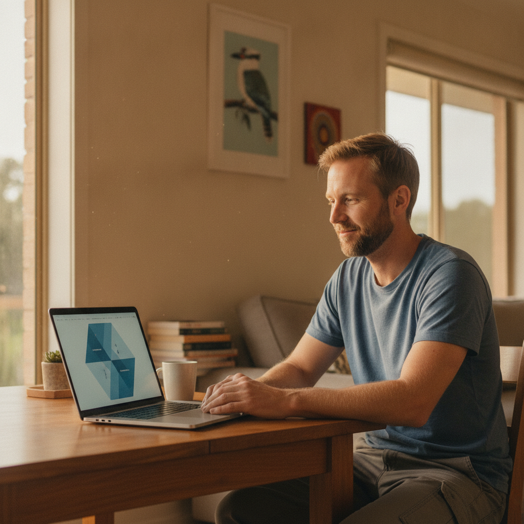 Computer cleaning in Wilberforce (2756) — a local resident at home with a clean, fast, dust-free computer running cool and quiet