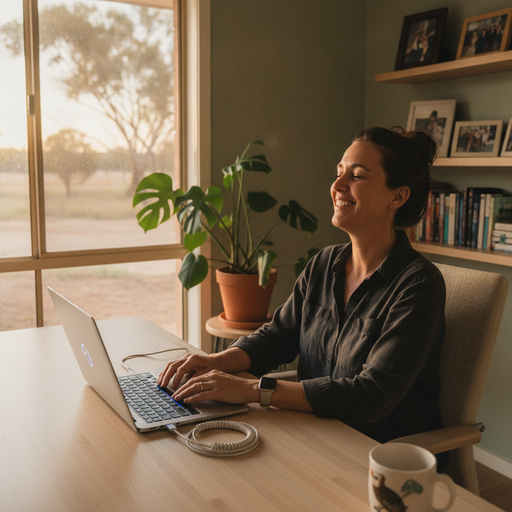 Laptop and desktop cleaning in Wilbetree (2850) — an at-home owner pleased their computer runs cool and quiet again