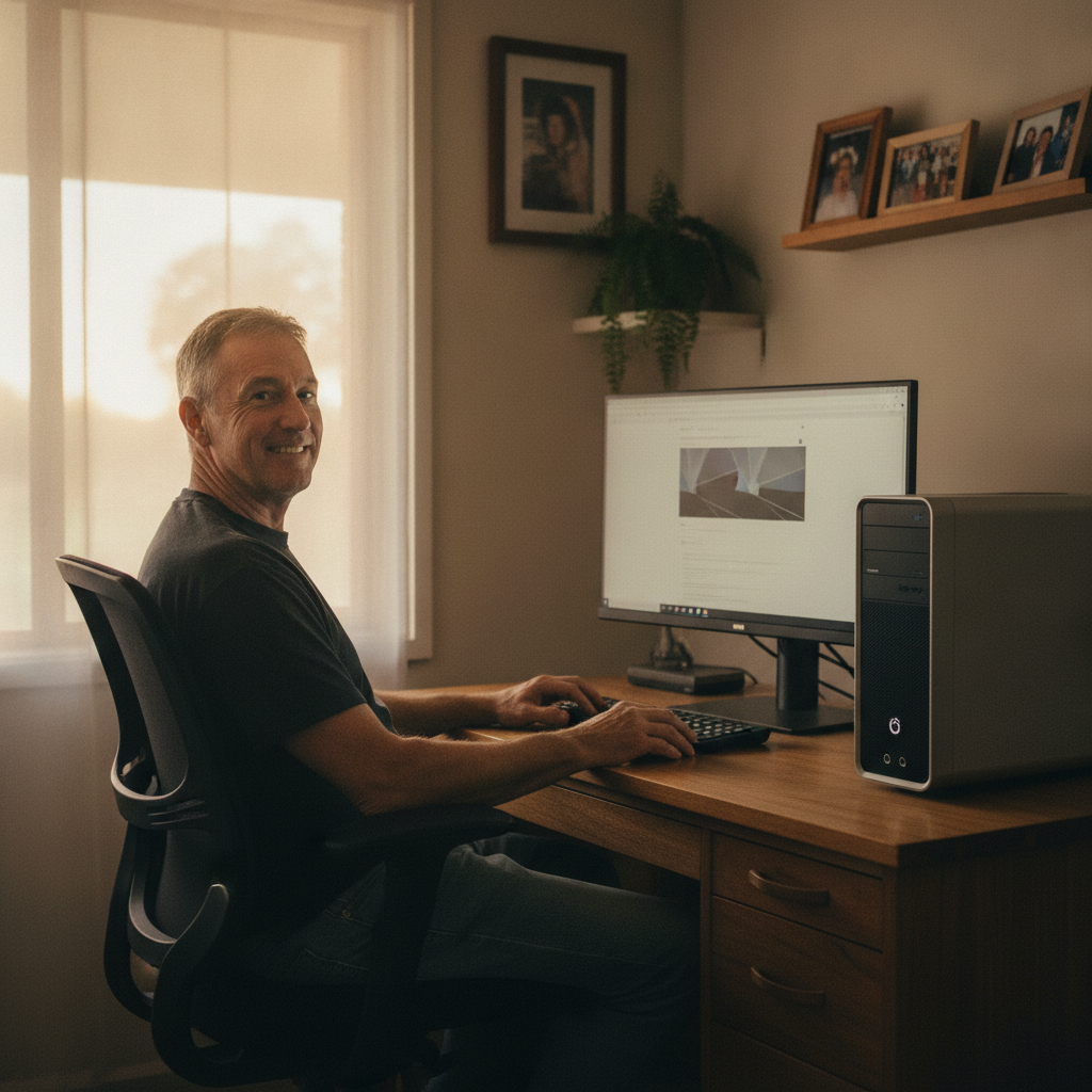 Laptop and desktop cleaning in Wingen (2337) — an at-home owner pleased their computer runs cool and quiet again