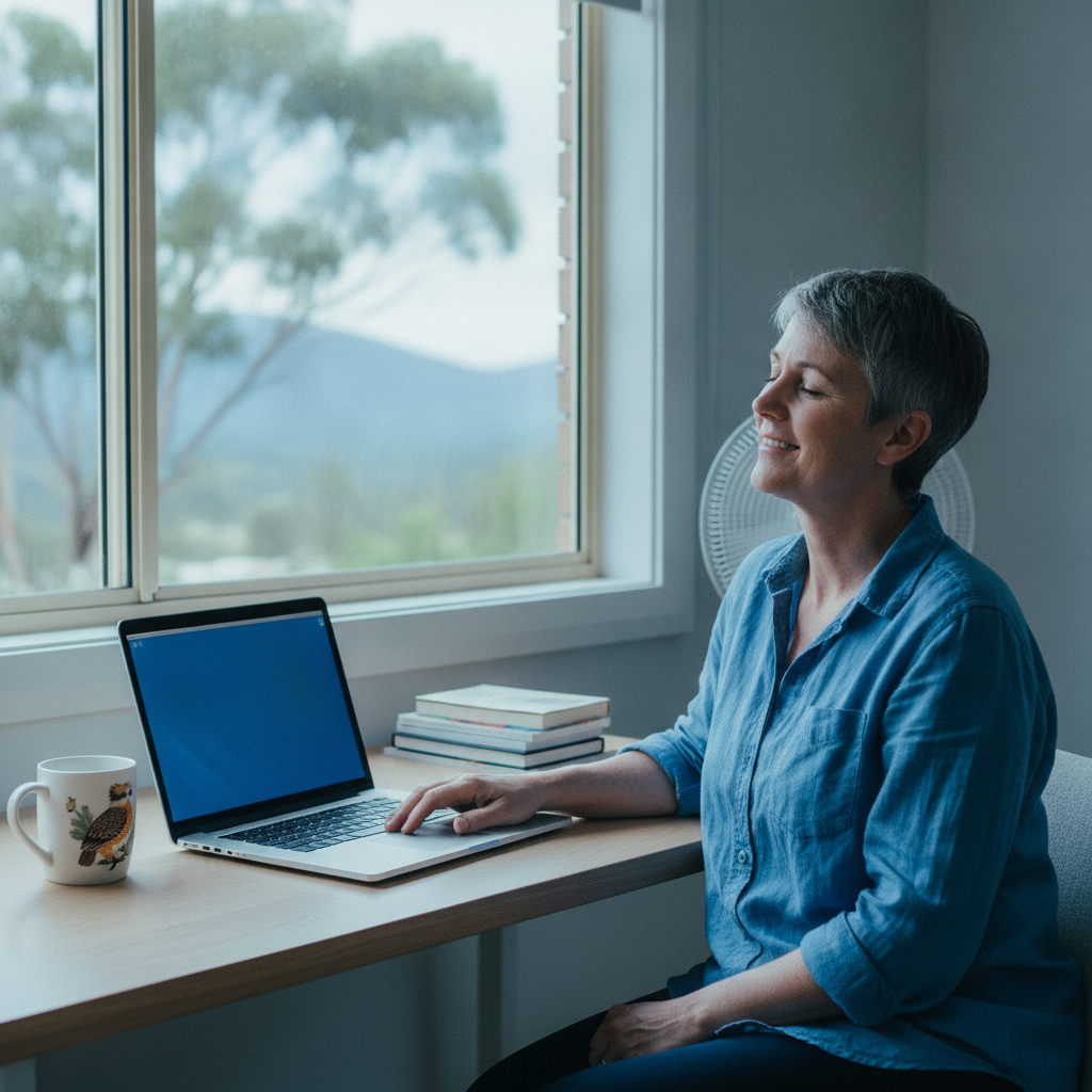 Laptop and desktop cleaning in Winmalee (2777) — an at-home owner pleased their computer runs cool and quiet again