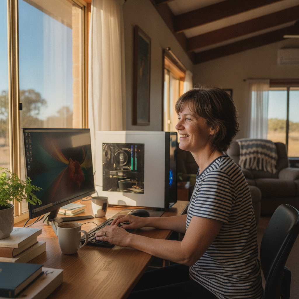 Laptop and desktop cleaning in Wirrimah (2803) — an at-home owner pleased their computer runs cool and quiet again