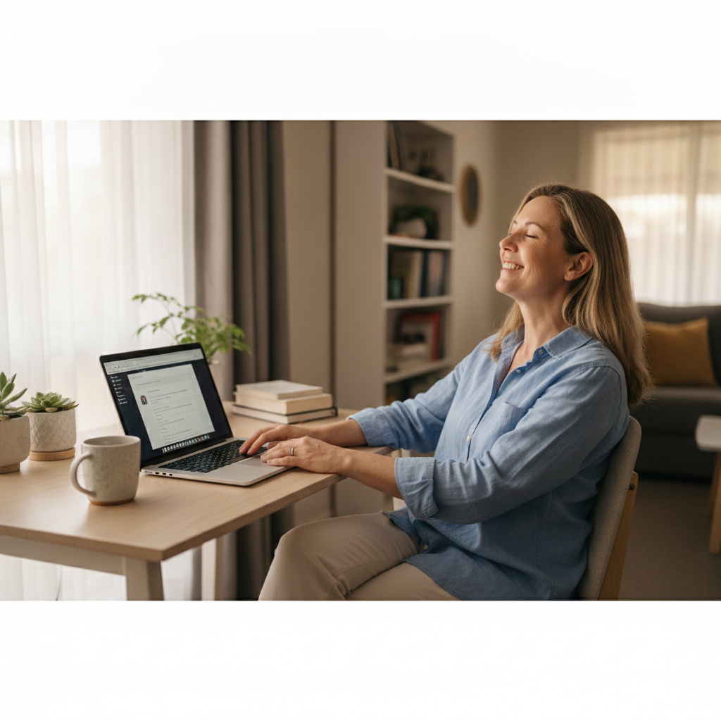 Laptop and desktop cleaning in Woodcroft (5162) — an at-home owner pleased their computer runs cool and quiet again