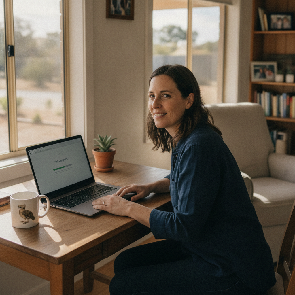 Laptop and desktop cleaning in Woodstock (2793) — an at-home owner pleased their computer runs cool and quiet again