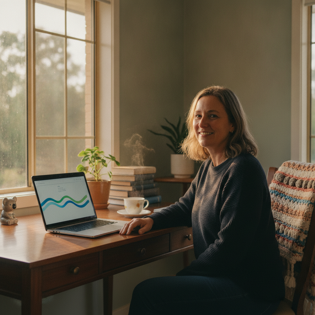 Computer cleaning in Woronora Dam (2508) — a local resident at home with a clean, fast, dust-free computer running cool and quiet