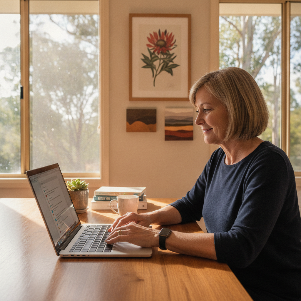 Computer cleaning in Yarramundi (2753) — a local resident at home with a clean, fast, dust-free computer running cool and quiet