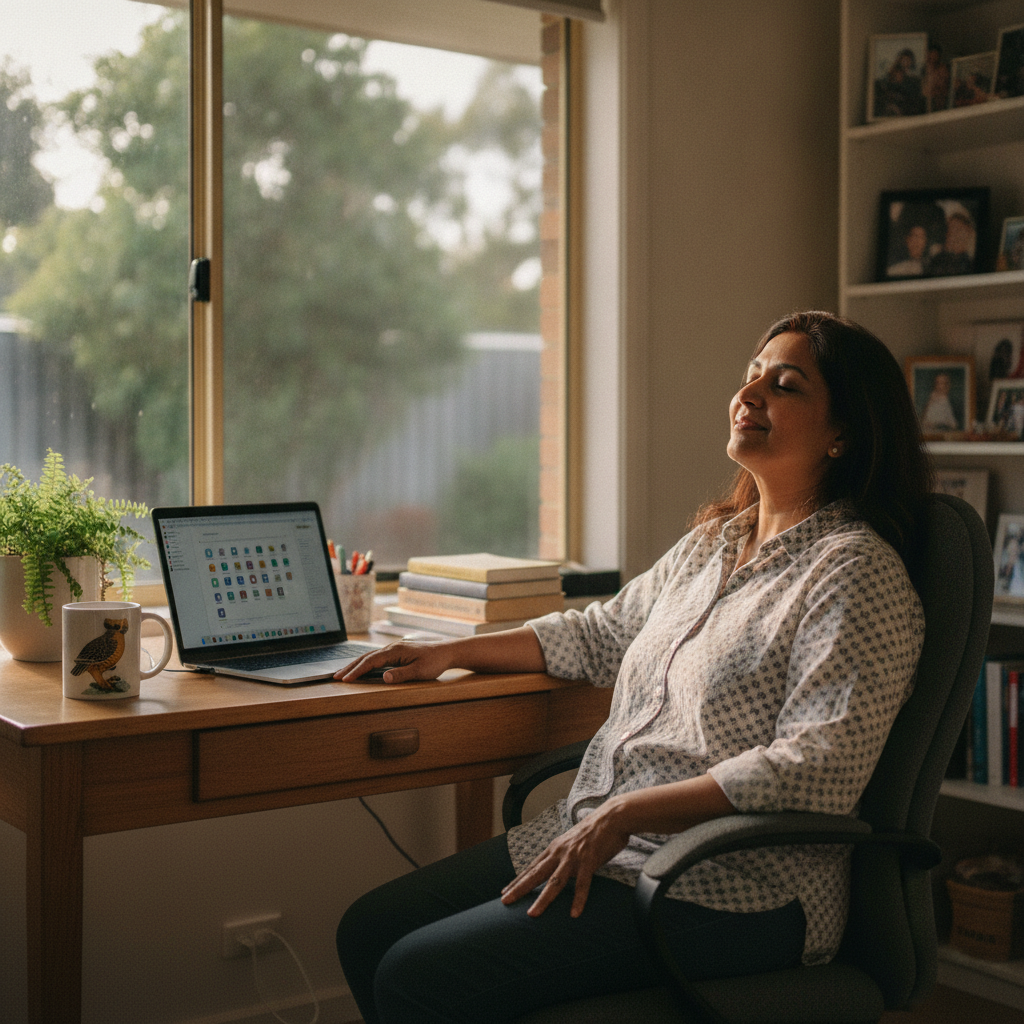Computer cleaning in Yennora (2161) — a local resident at home with a clean, fast, dust-free computer running cool and quiet