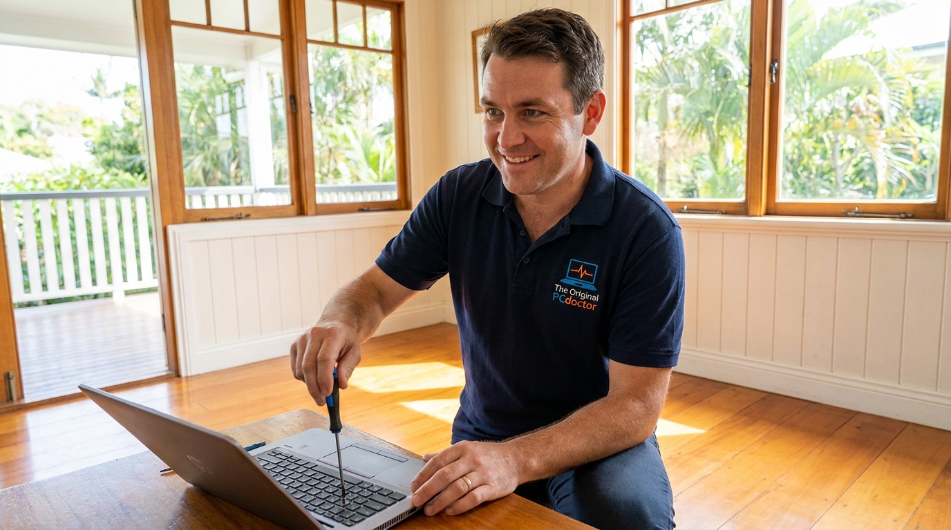 IT and computer technician jobs in Brisbane - field technician with The Original PC Doctor
