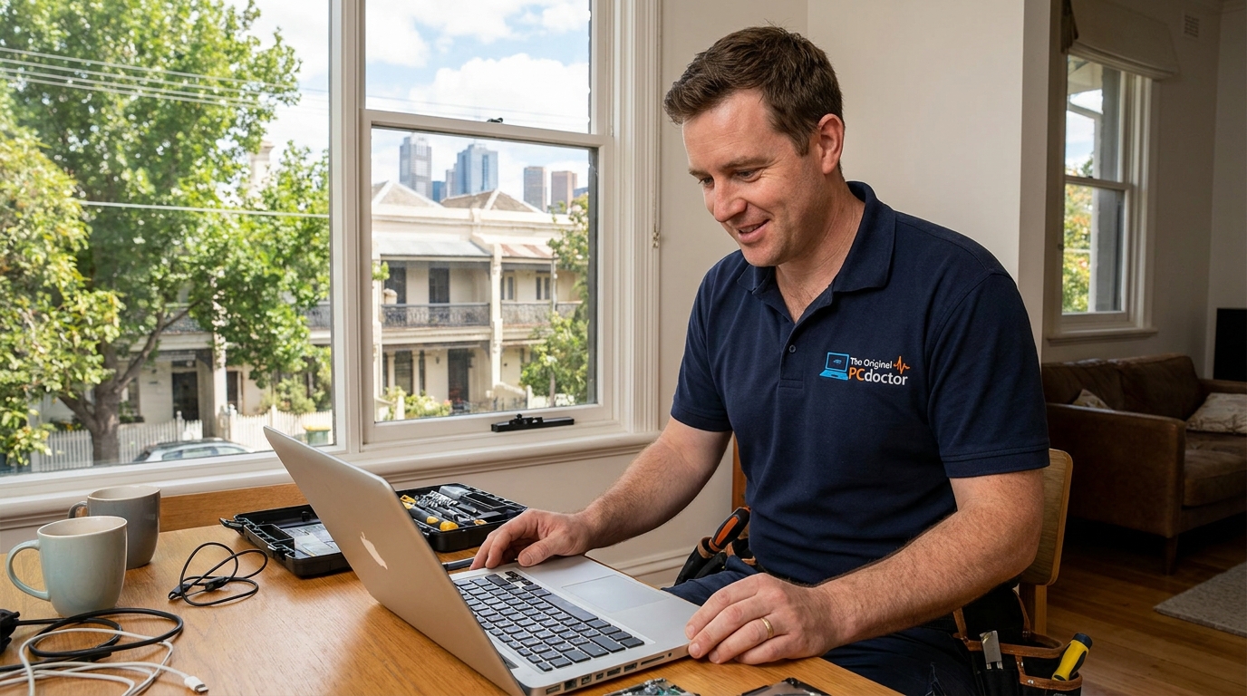 IT and computer technician jobs in Melbourne - field technician with The Original PC Doctor