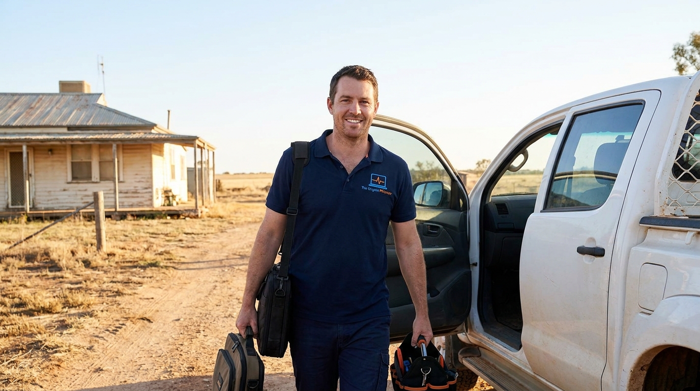 Regional and remote computer technician jobs across Australia with The Original PC Doctor