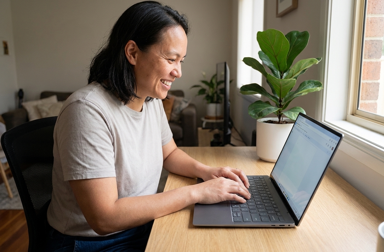 Dell XPS 17 9730 repair - the actual Dell XPS 17 9730 at home, owner using it and running smoothly