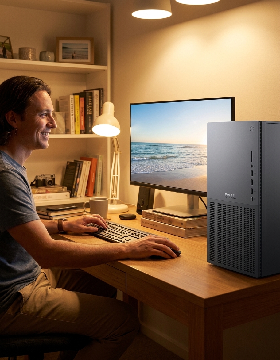 Dell XPS Desktop 8920 repair - the actual Dell XPS Desktop 8920 at home, owner using it and running smoothly