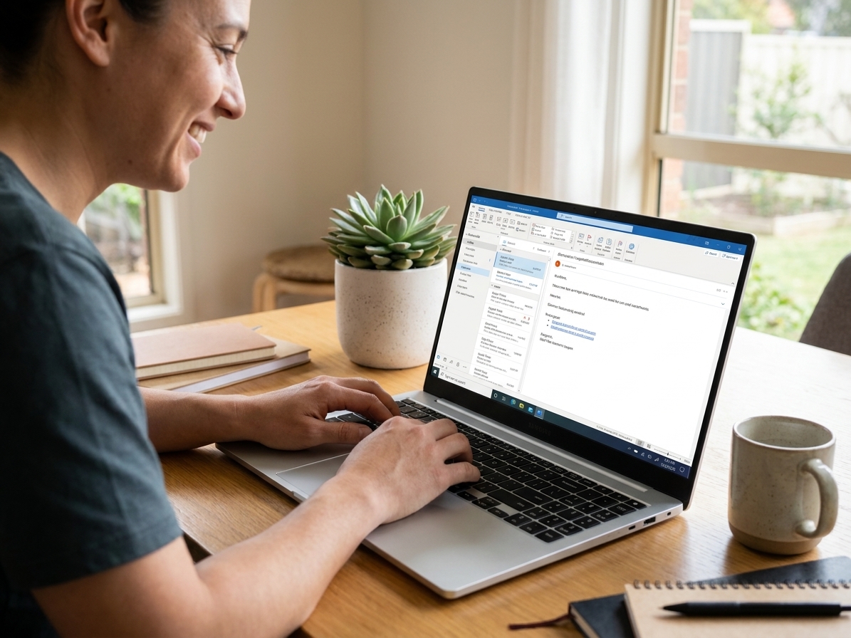 Samsung Galaxy Book Pro repair - the actual Samsung Galaxy Book Pro at home, owner using it and running smoothly